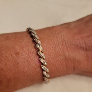 Vintage tennis bracelet